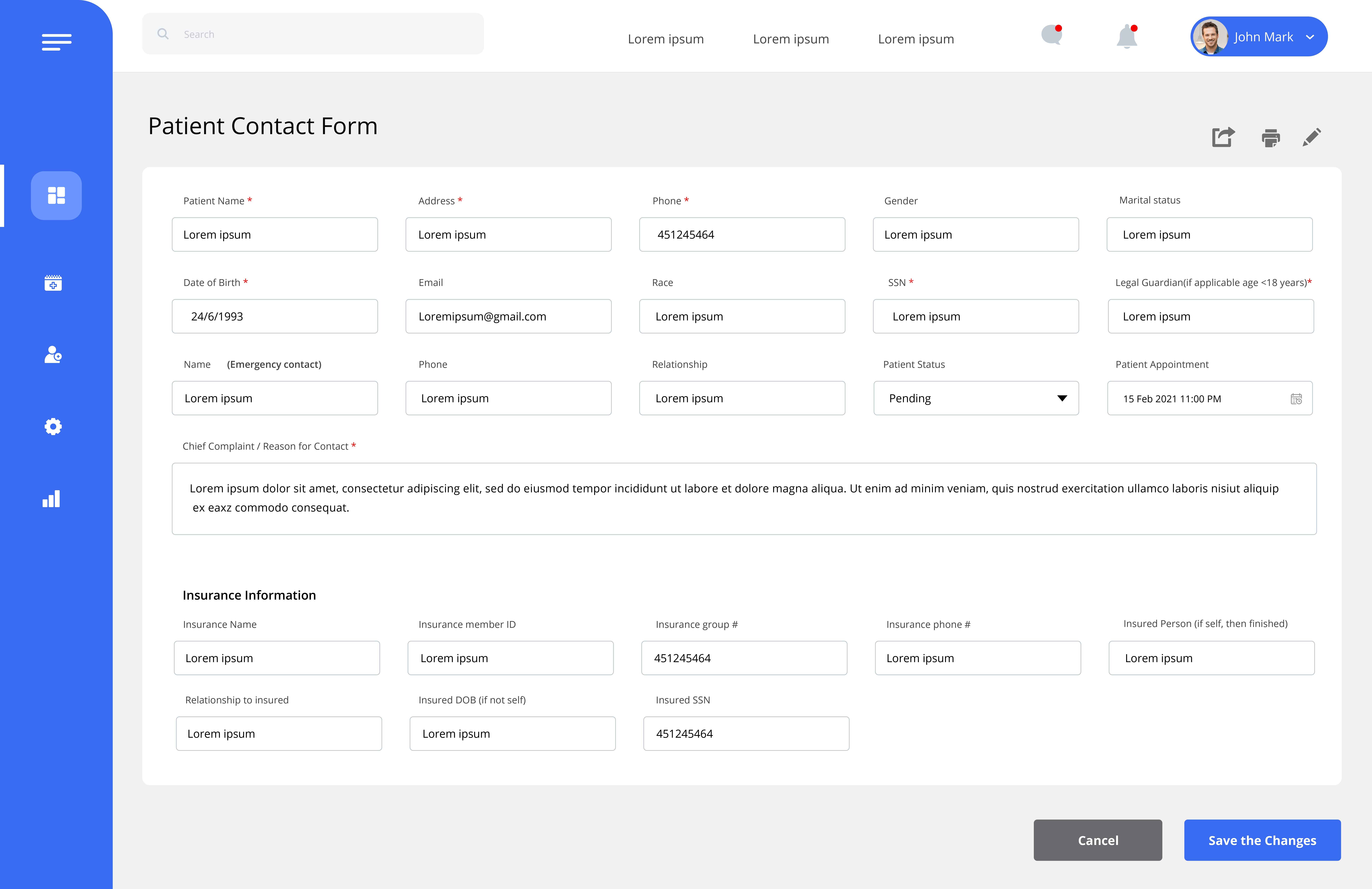 CliniDocs — Enhancing Patient Management in Psychiatric Care screen 4